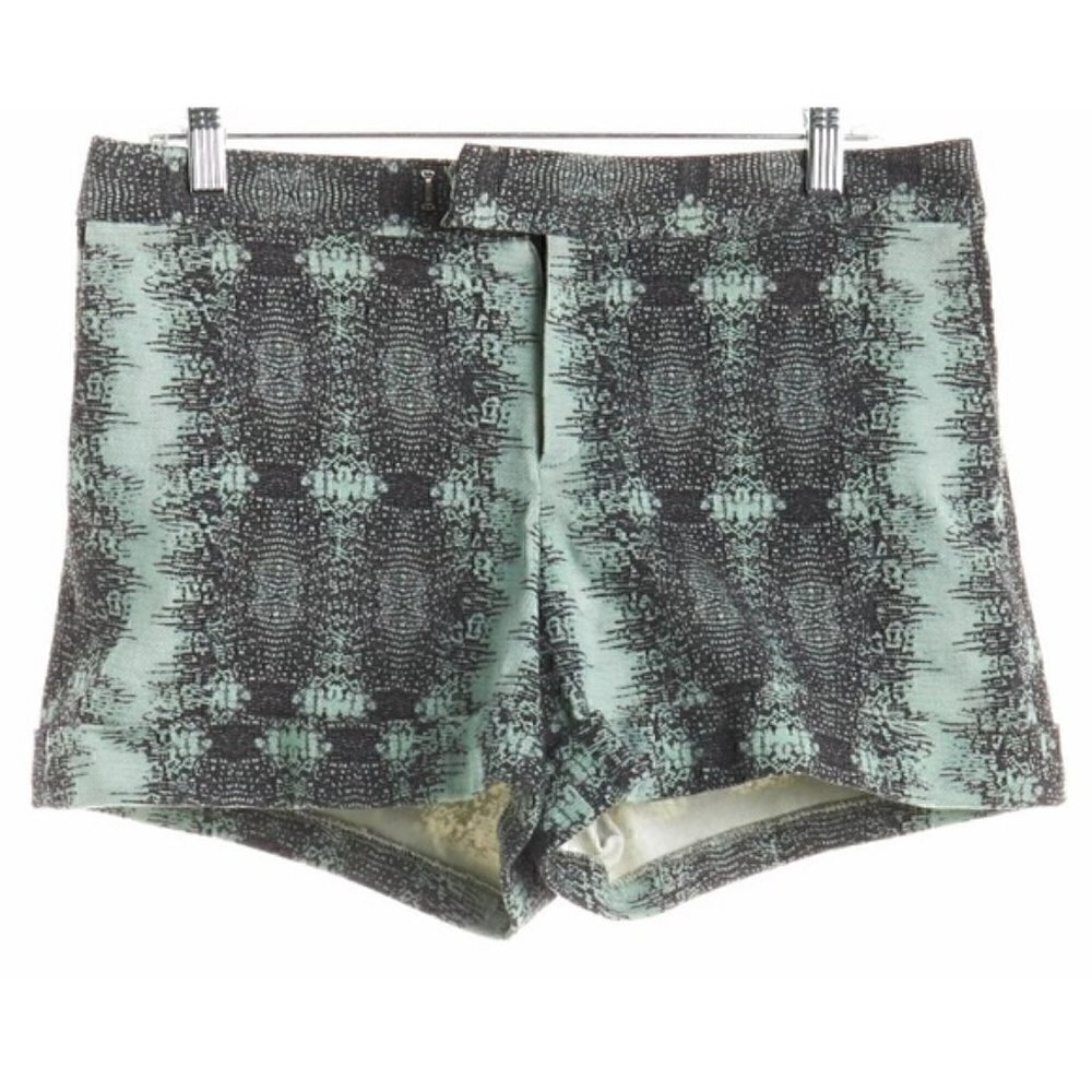 10 Crosby Derek Lam Shorts 10 Snake Mint Green Luxury